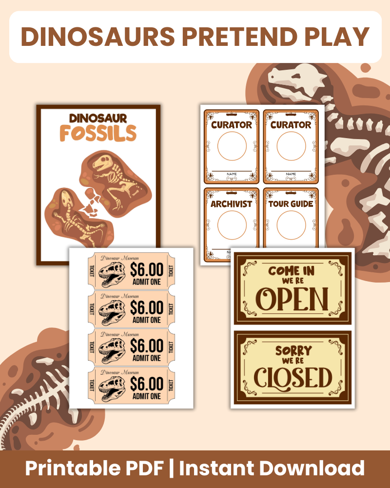 dinosaurs pretend play
