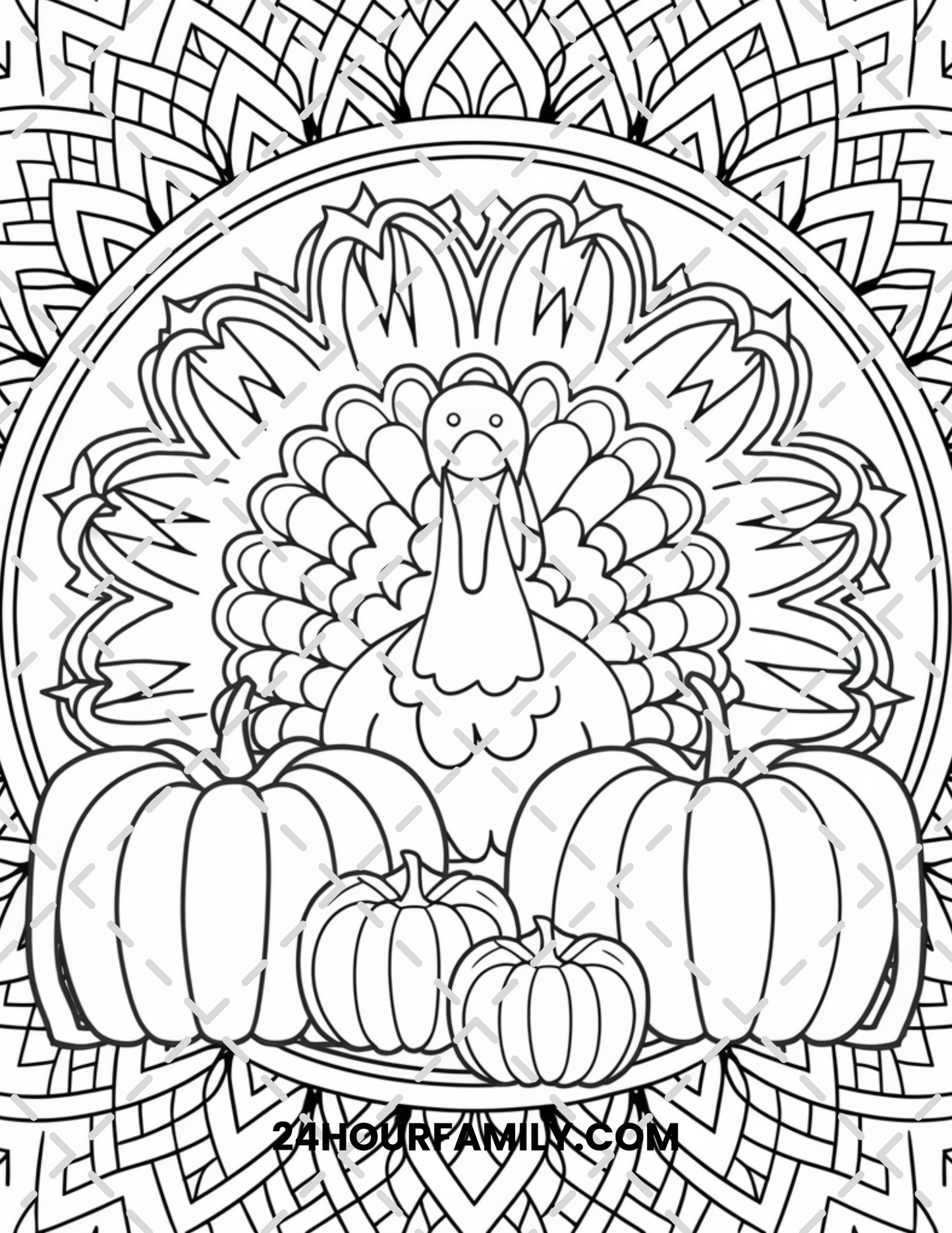 thanksgiving coloring pages for adults