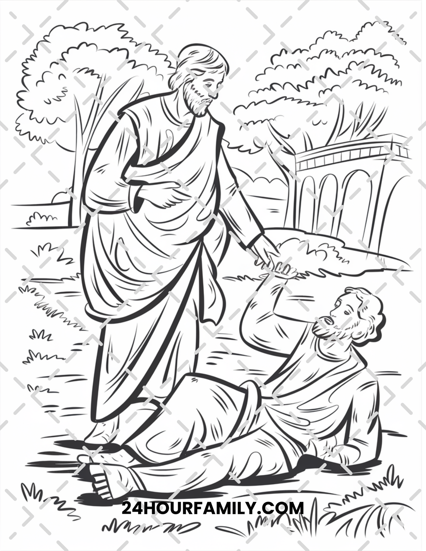 church valentine's coloring pages