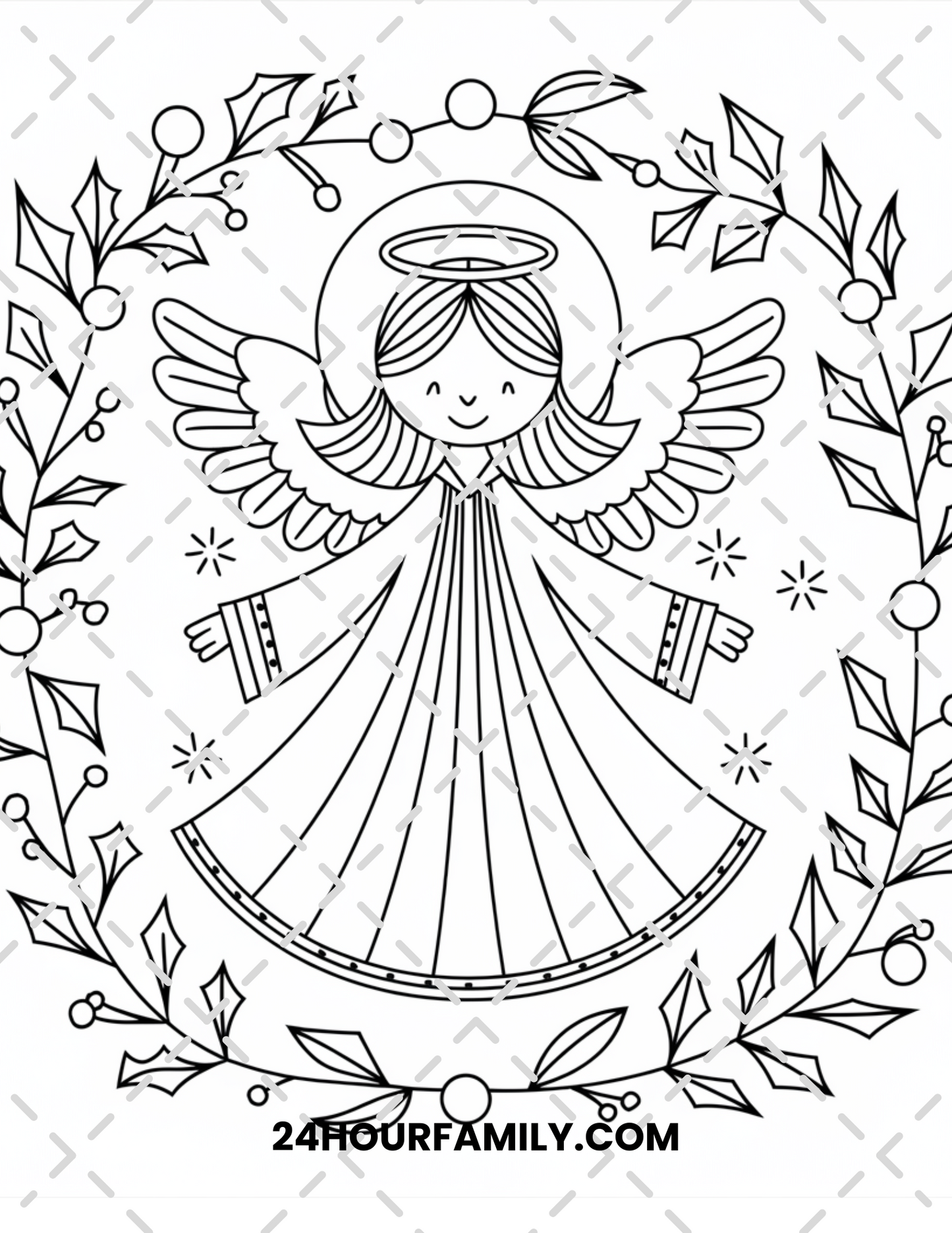 angel coloring pages
