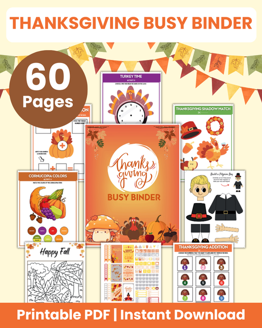 thanksgiving busy binder