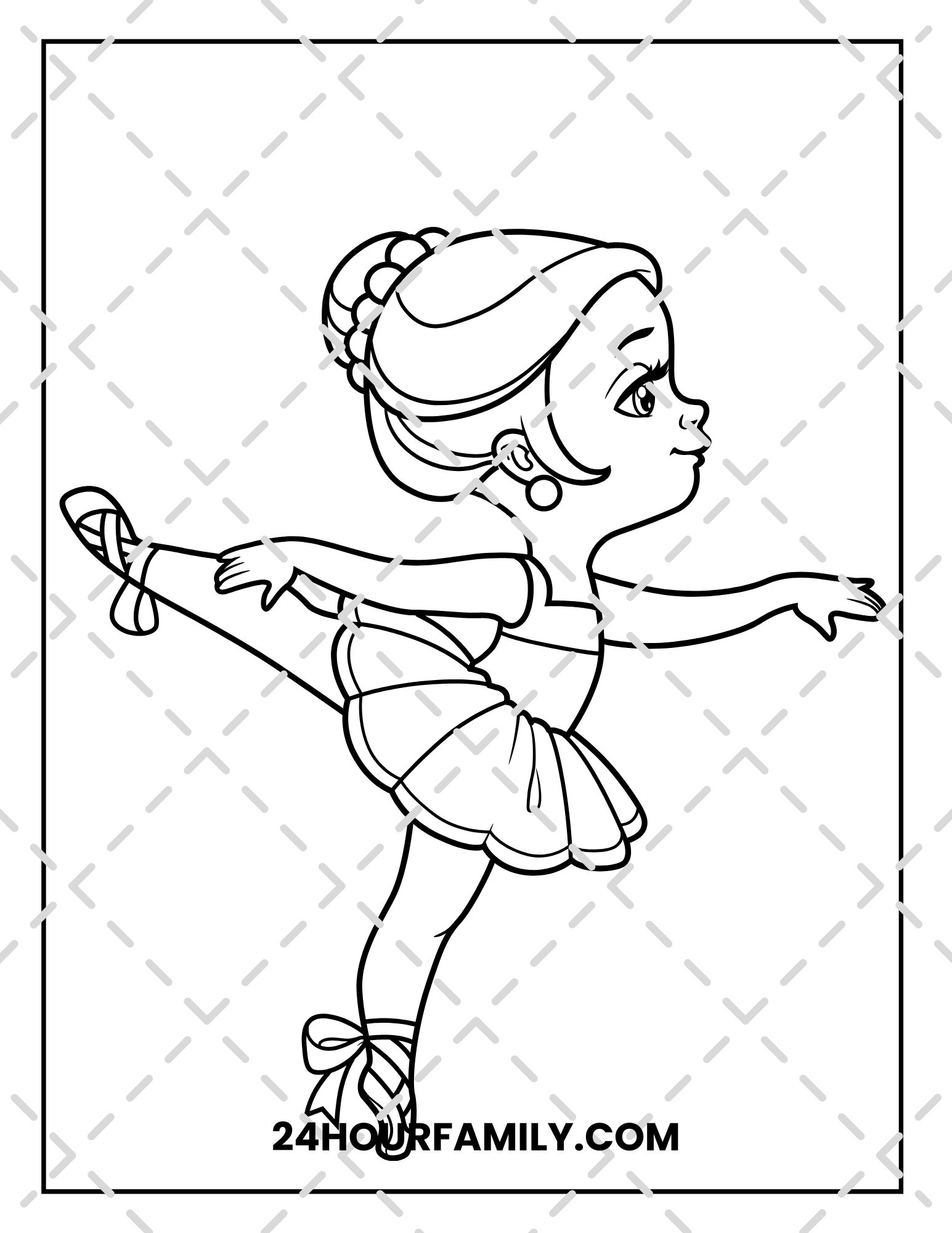 ballerina coloring pages