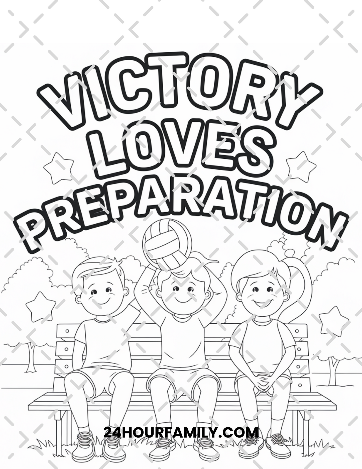 volleyball coloring pages