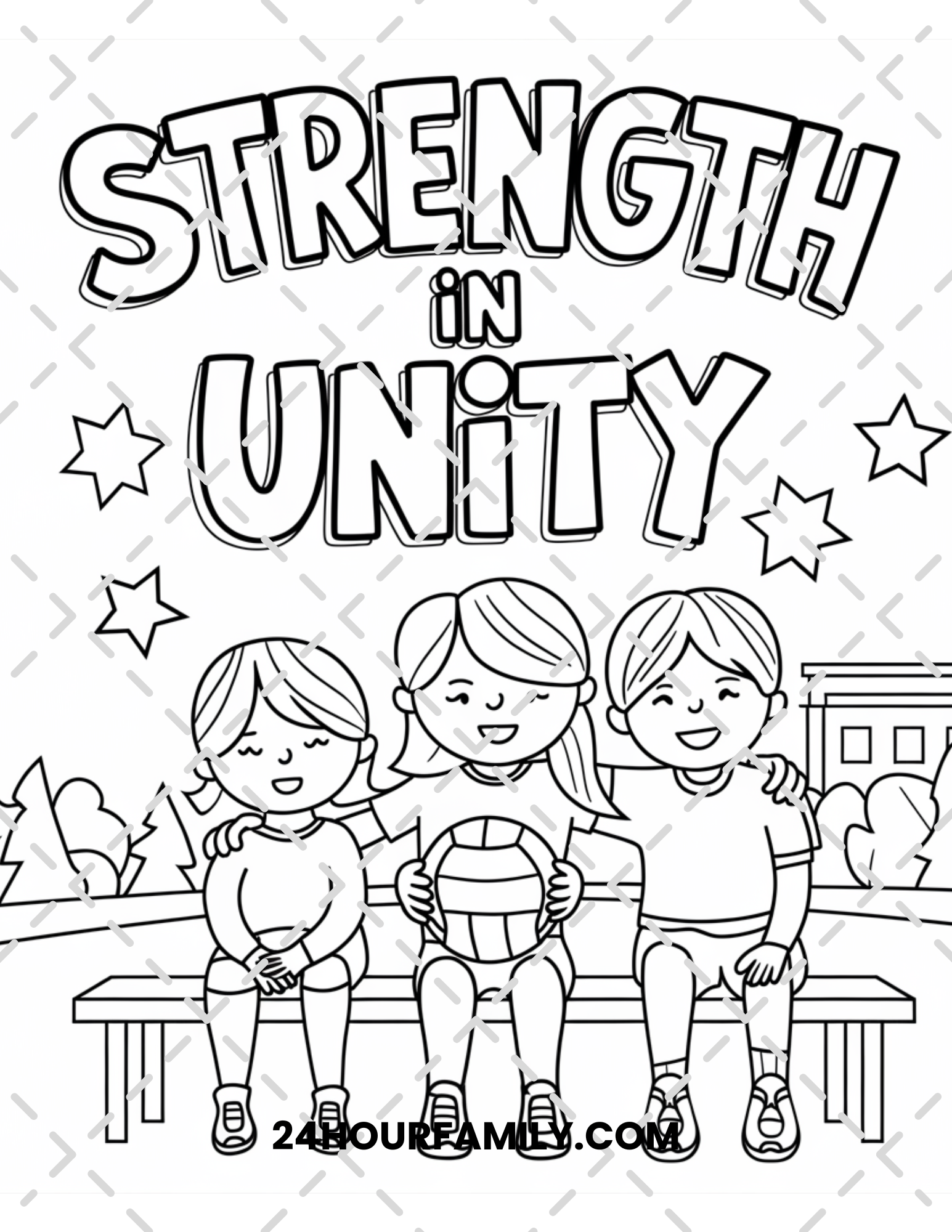 volleyball coloring pages