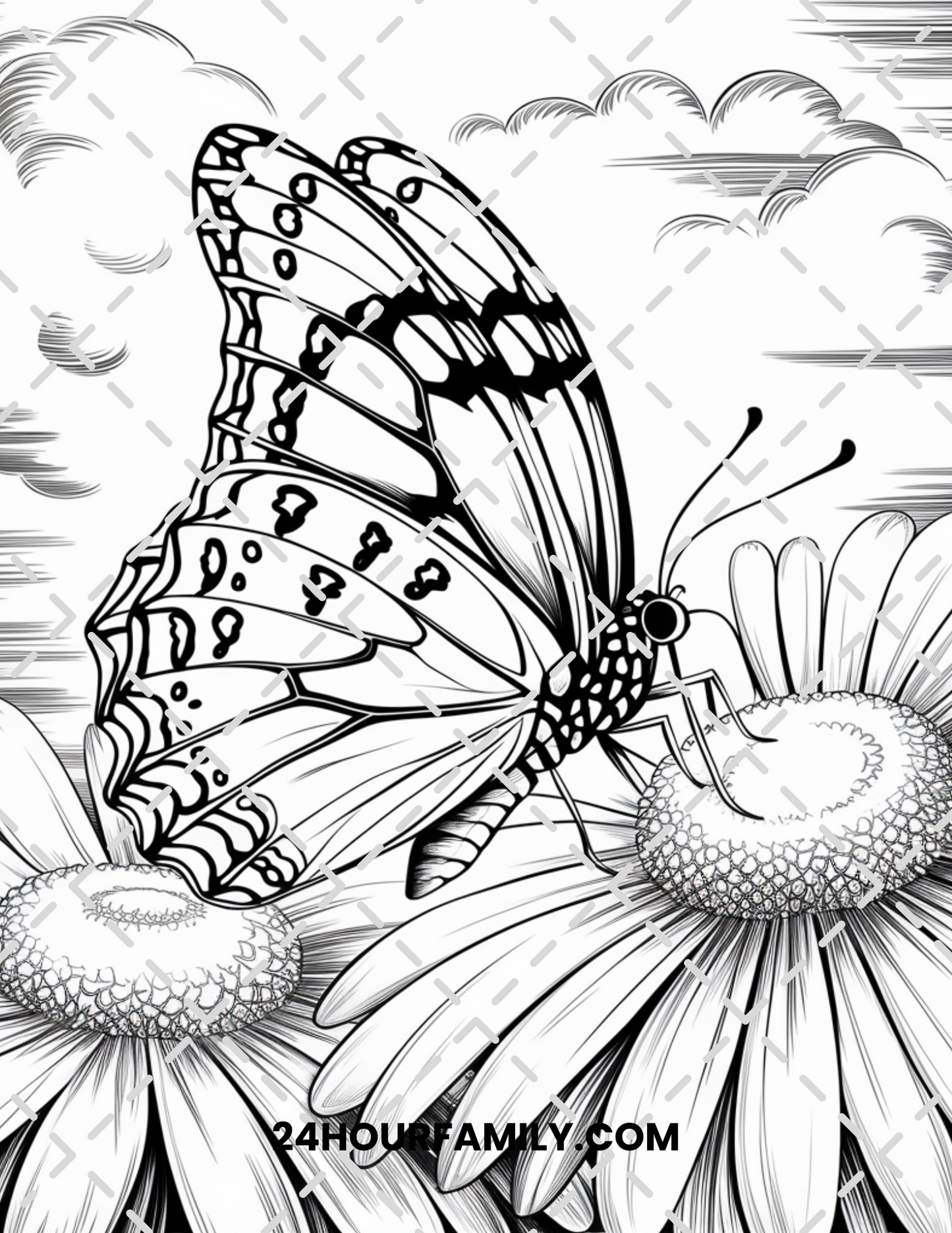 watercolor coloring pages