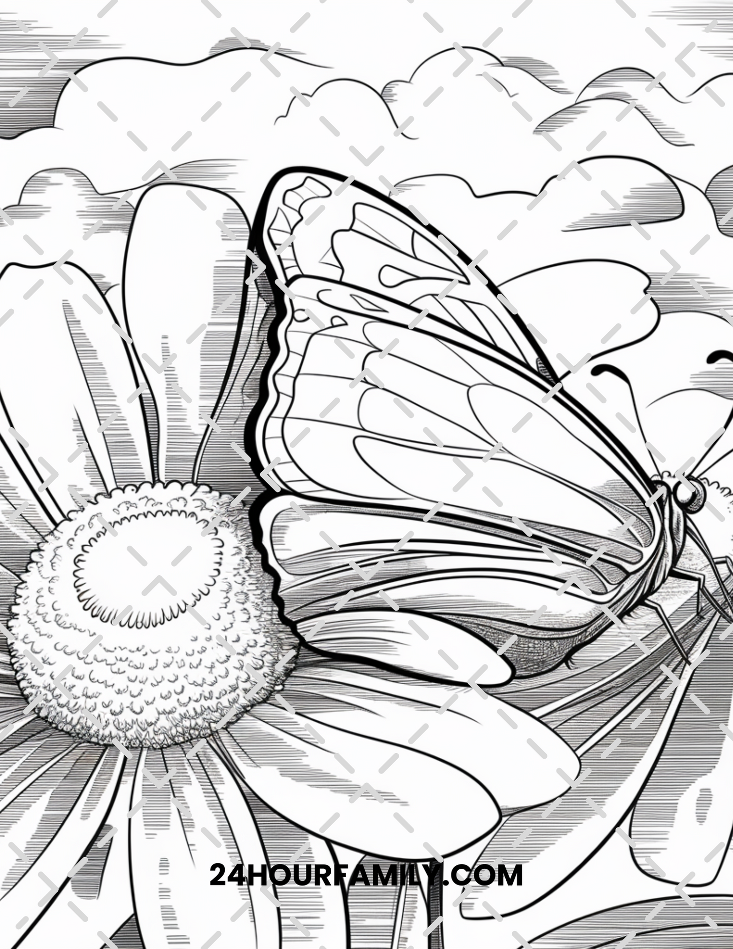 watercolor coloring pages