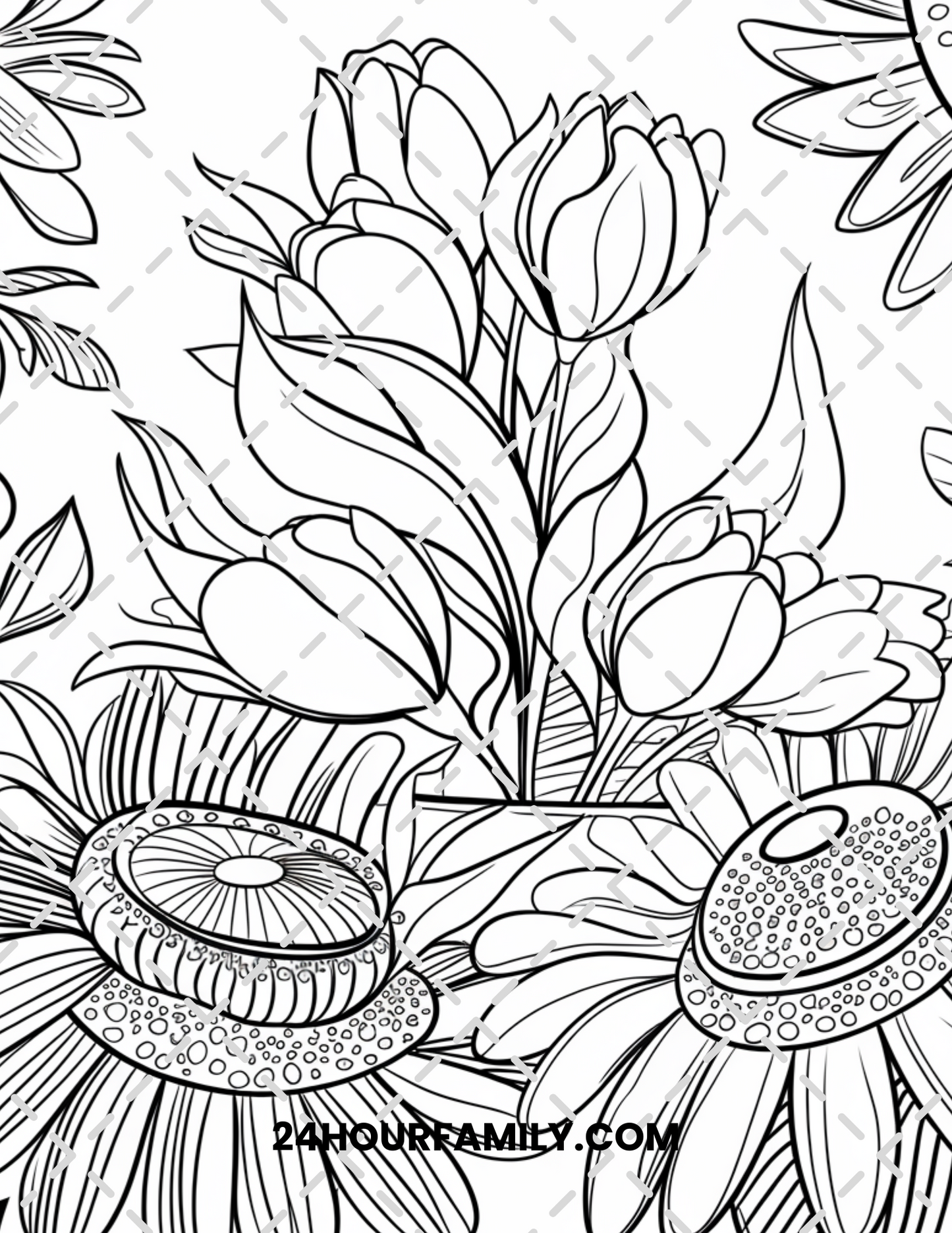 watercoloring coloring pages