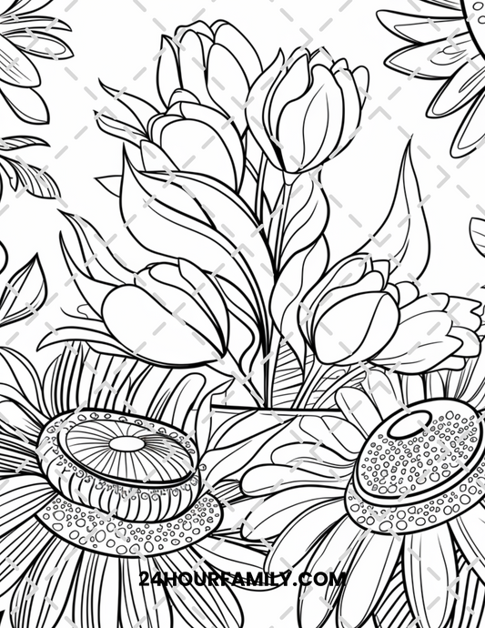 watercoloring coloring pages