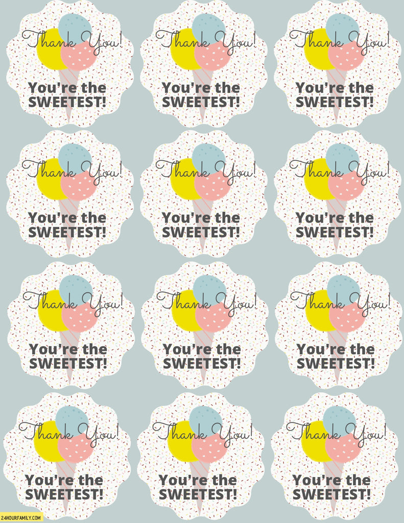 Ice Cream Party Decorations 16 Pages 24hourprintables Com   IceCreamSocialKit5 24hourfamily.com Page 0011 1024x1024 