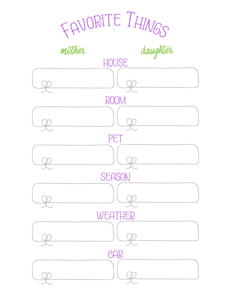 Mother and Daughter Journal (523 Pages) – 24hourprintables.com