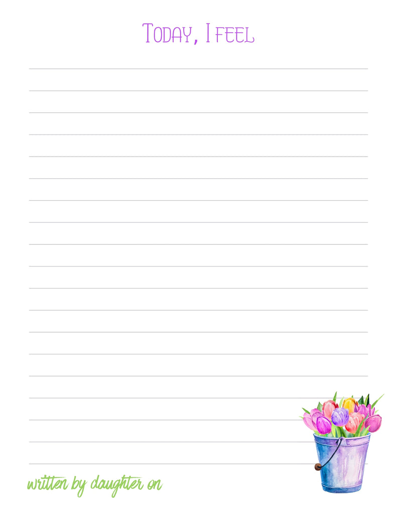 Mother and Daughter Journal (523 Pages) – 24hourprintables.com