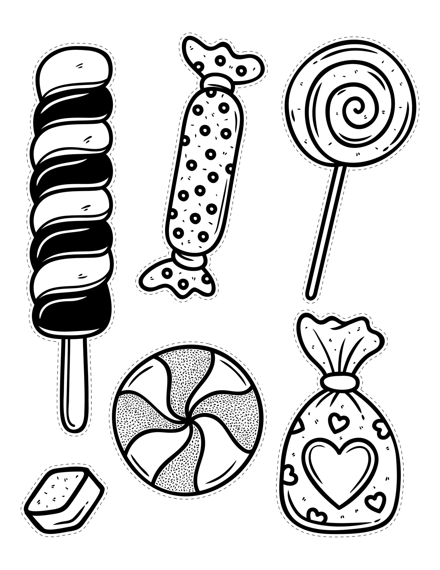 Sweet Candy Shop Imaginative Play Printables (15 Pages)