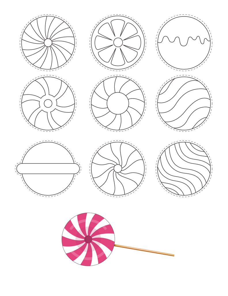 Sweet Candy Shop Imaginative Play Printables 15 Pages