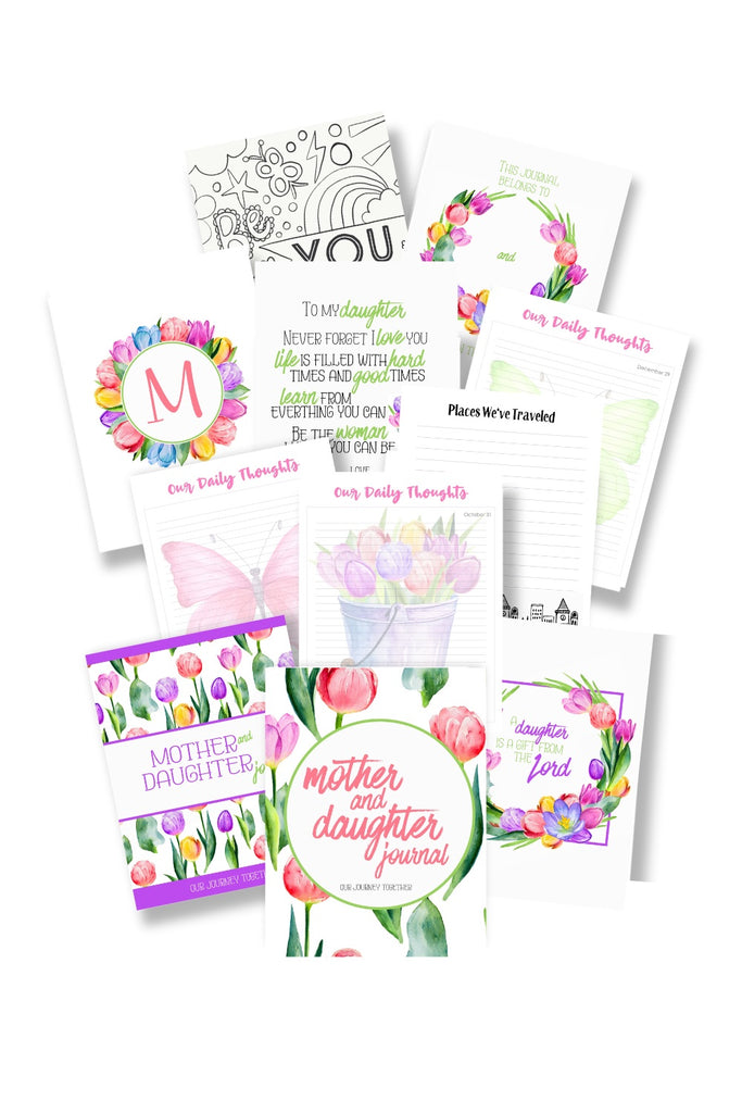 Mother and Daughter Journal (523 Pages) – 24hourprintables.com