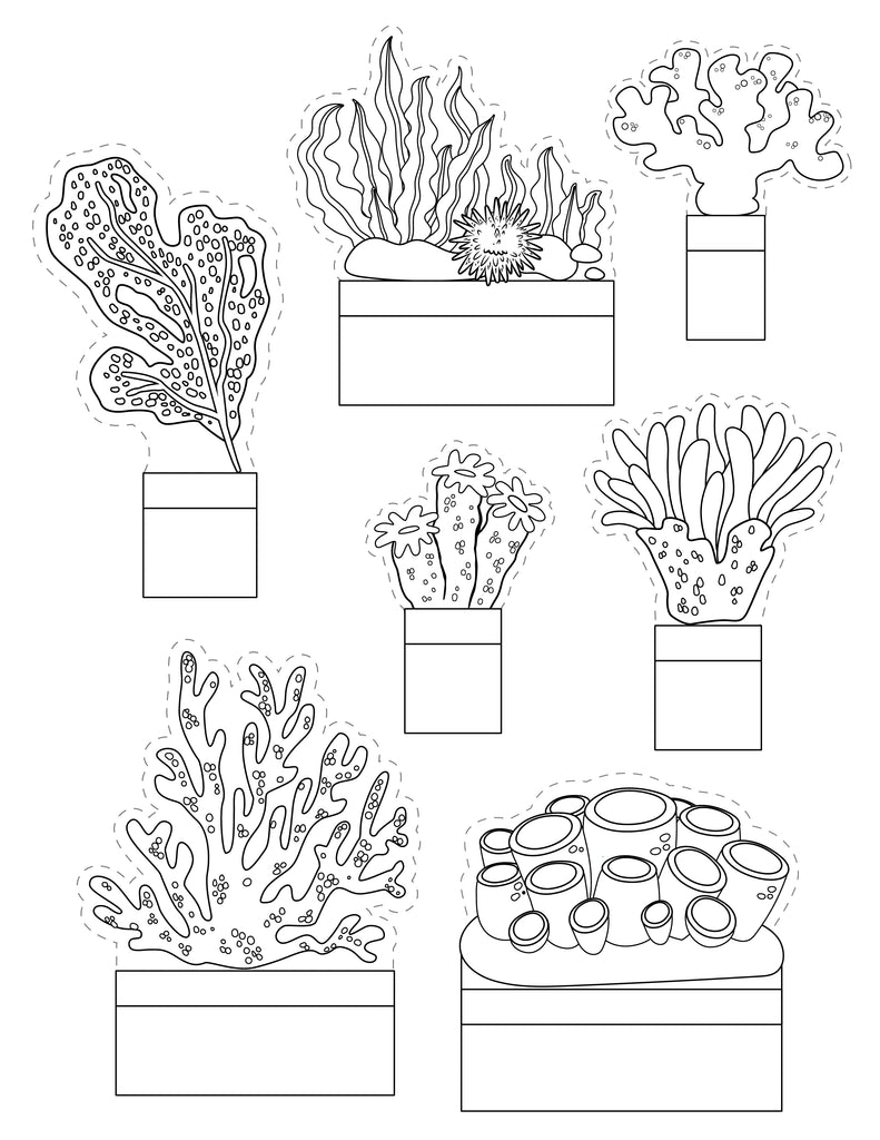 Printable Ocean Diorama (10 Pages)