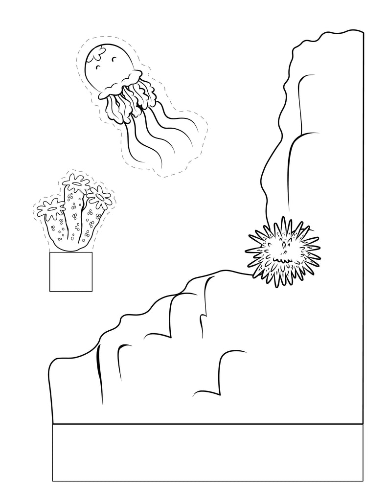 Printable Ocean Diorama (10 Pages)