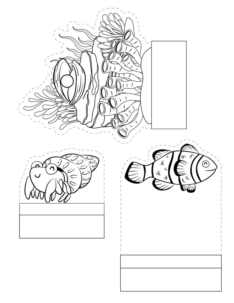 Printable Ocean Diorama (10 Pages)